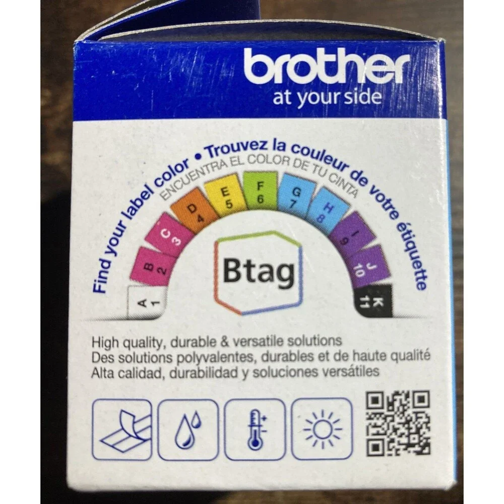 Brother International BTAG233 Btag Label Tape 0.47